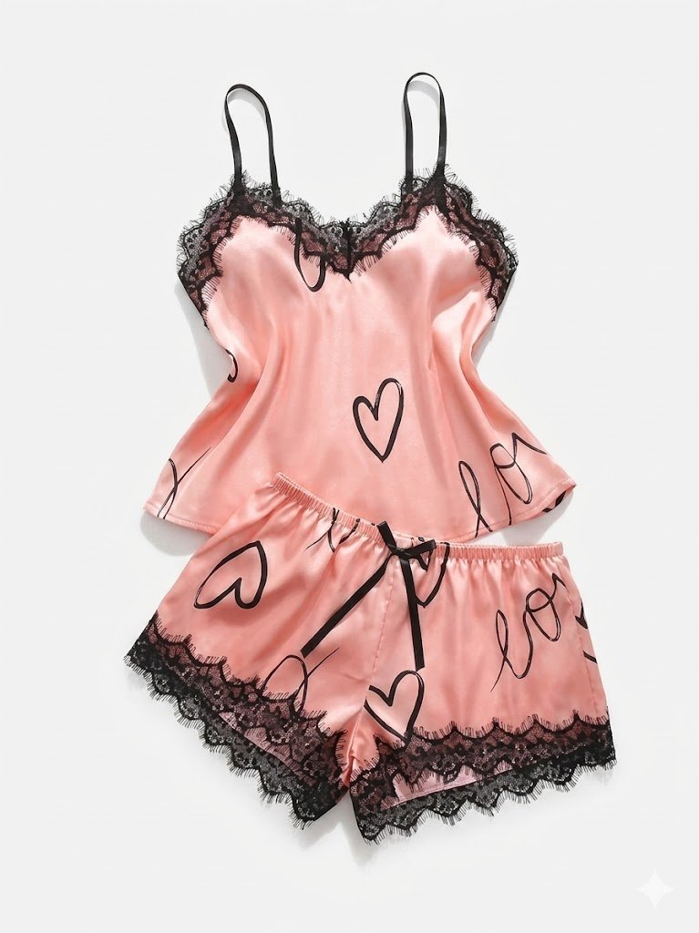 Pijama Satin Tiras